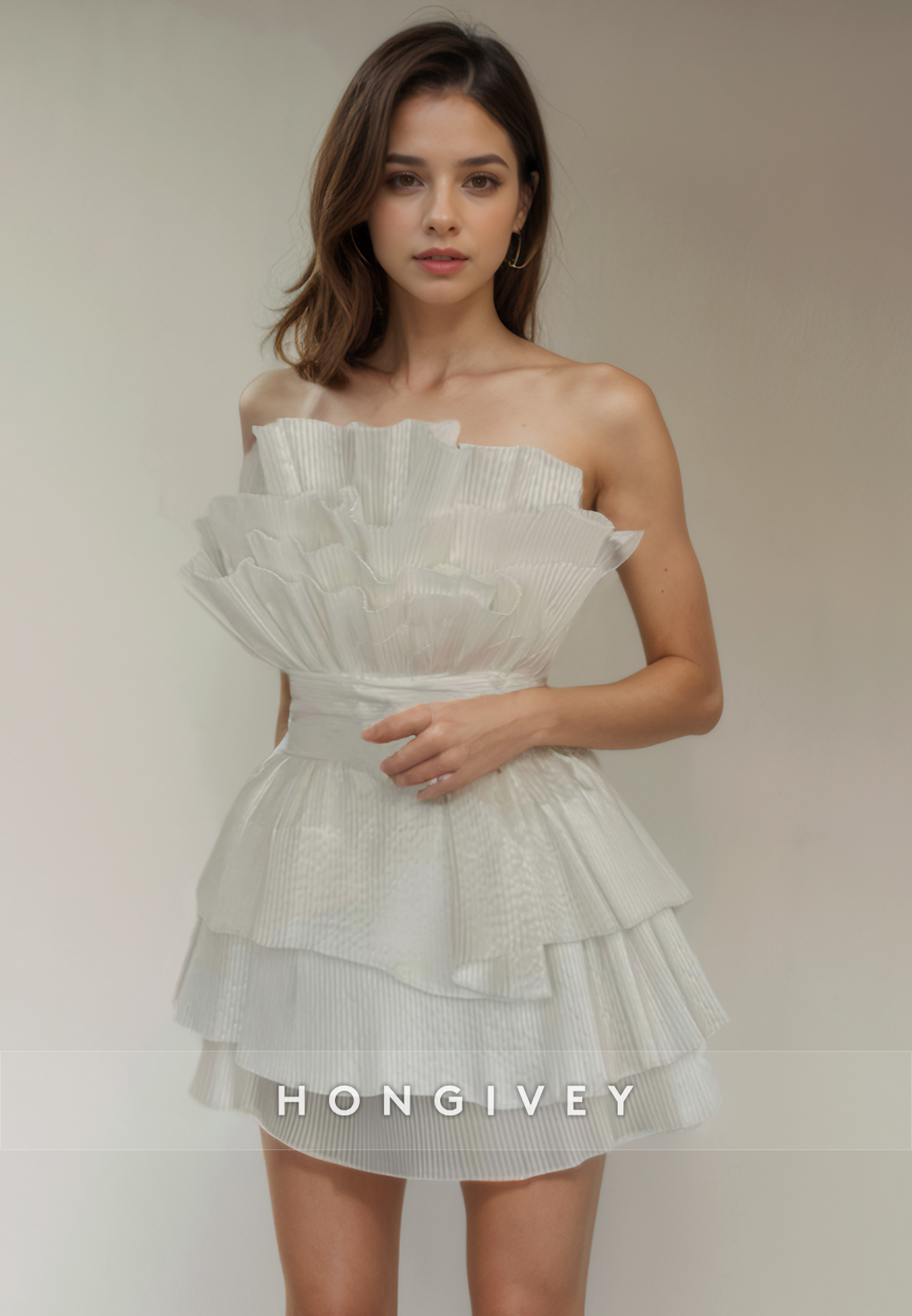 sachin and babi light blue dress White Lace A-Line Homecoming Dresses, Sleeveless Homecoming Dress,Jewel Asymmetrical Discount Backless Dresses