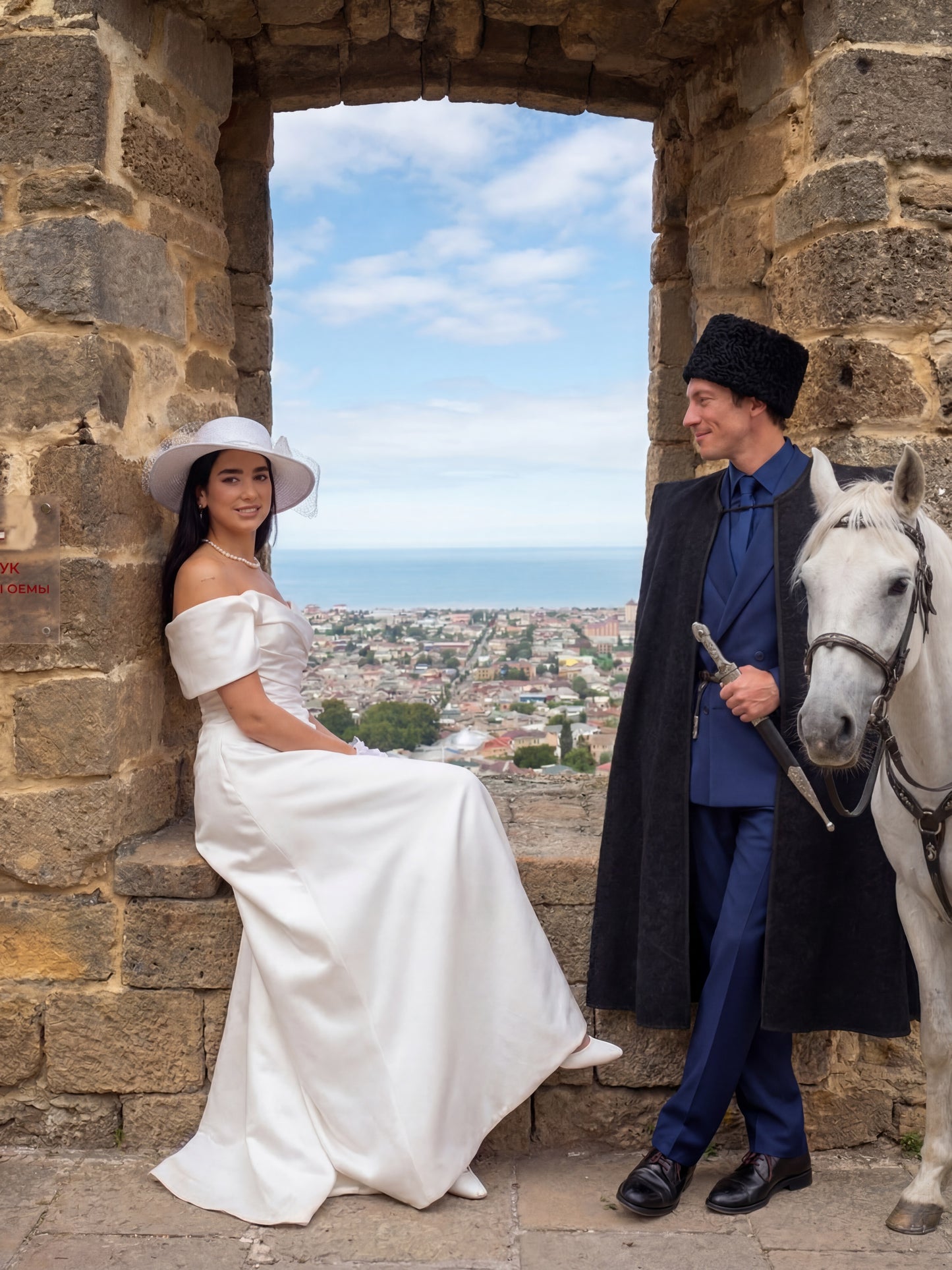 Off-the-Shoulder Satin A-Line Wedding Dress