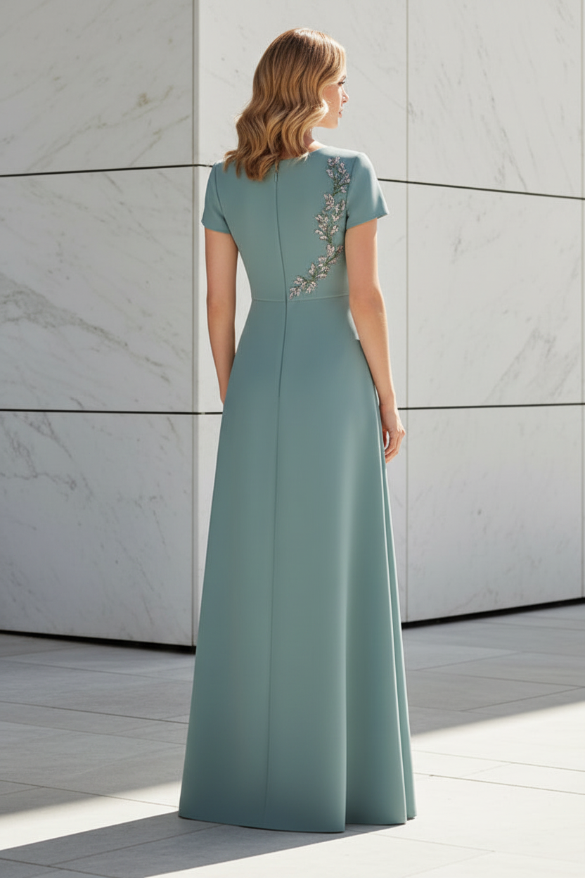 Embellished Sweetheart A-Line Gown