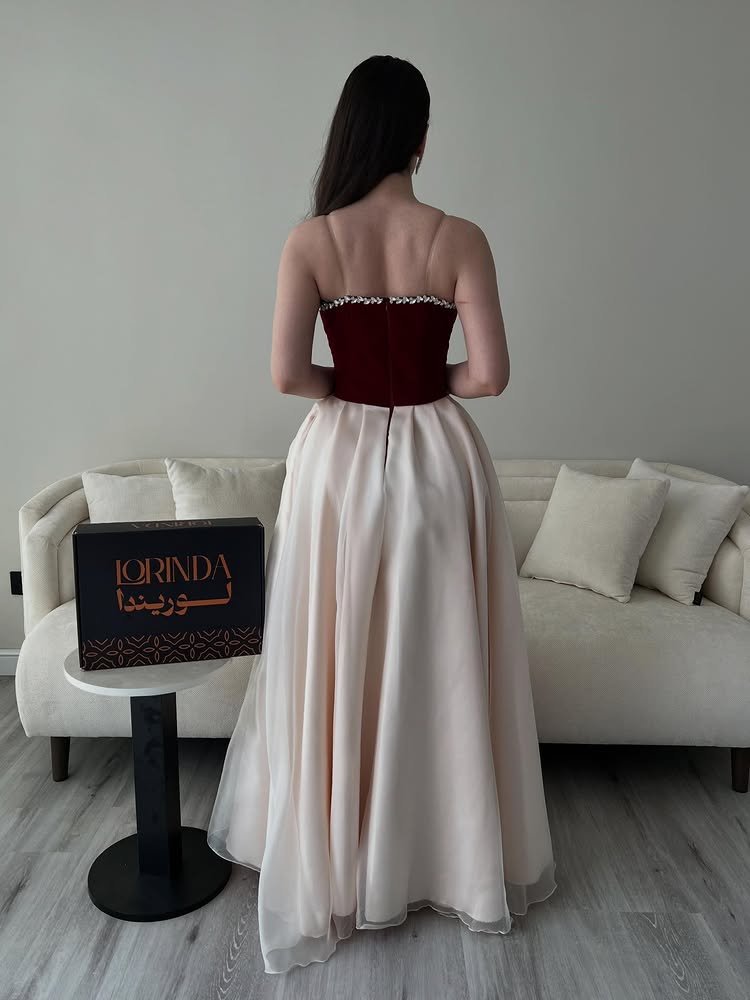 Simple Sweetheart Beaded Sleeveless Backless A-Line Prom Dress