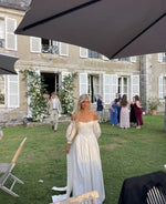 Elegant A Line Off Shoulder Long Wedding Dresses