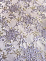 Evening Gown Elegant Floral Jacquard Evening Dress Satin Off the Shoulder Floor-Length Formal Dress With Overskirt