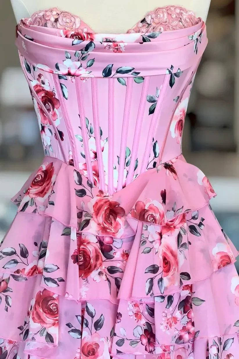 Pretty A Line Sweetheart Mint Green Corset Prom Dress with Appliques Ruffles