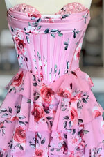 Pretty A Line Sweetheart Mint Green Corset Prom Dress with Appliques Ruffles