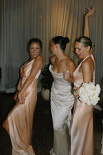 Stunning Mermaid Strapless White Corset Wedding Dress with Ruched