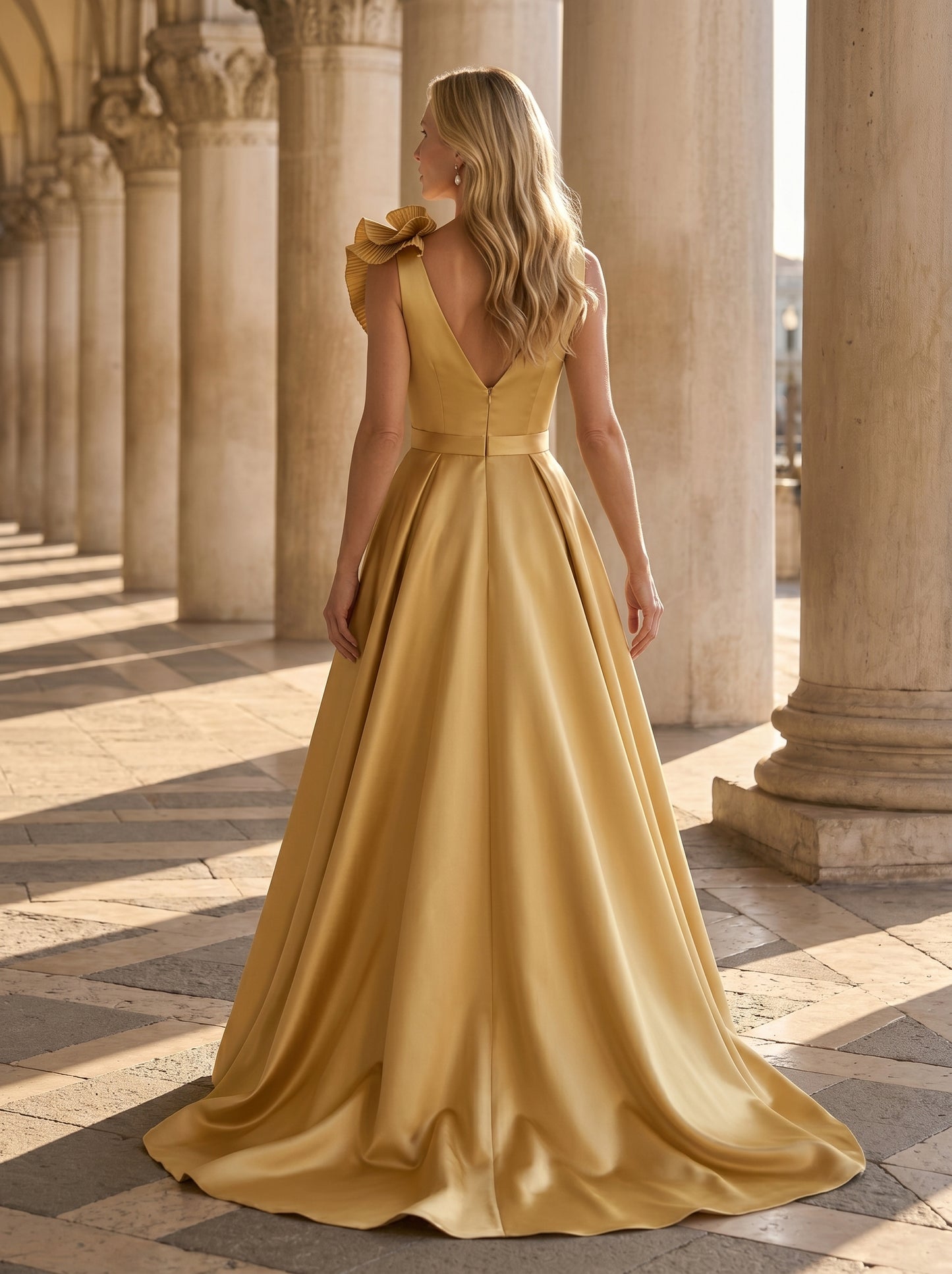 Sleeveless Lace Appliques Mother of the Bride Dresses with 3D Flower