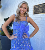 Mermaid Lace Beaded Prom Dresses for Women Evening Gowns with Chiffon Ruffles