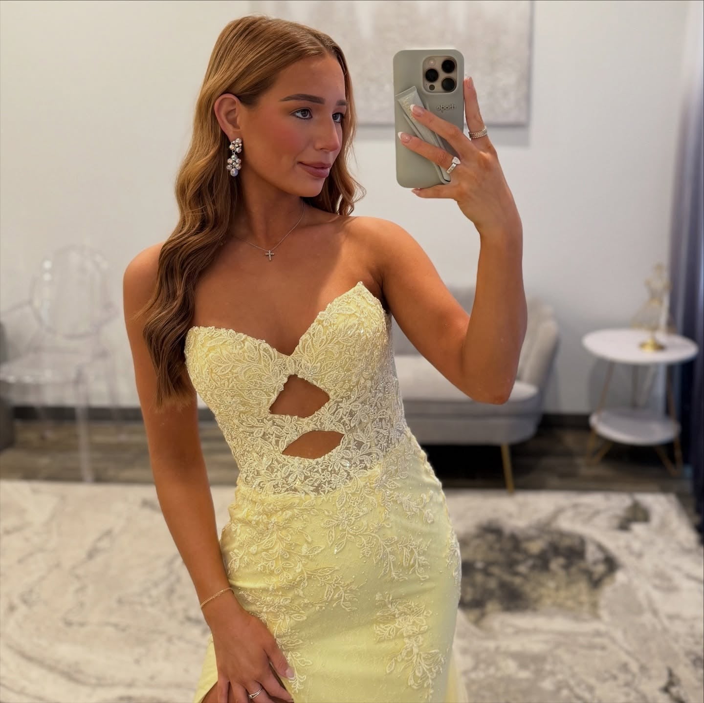 Sweetheart Tulle Lace Appliqued Long Prom Dresses Mermaid Corset Evening Gowns with Split