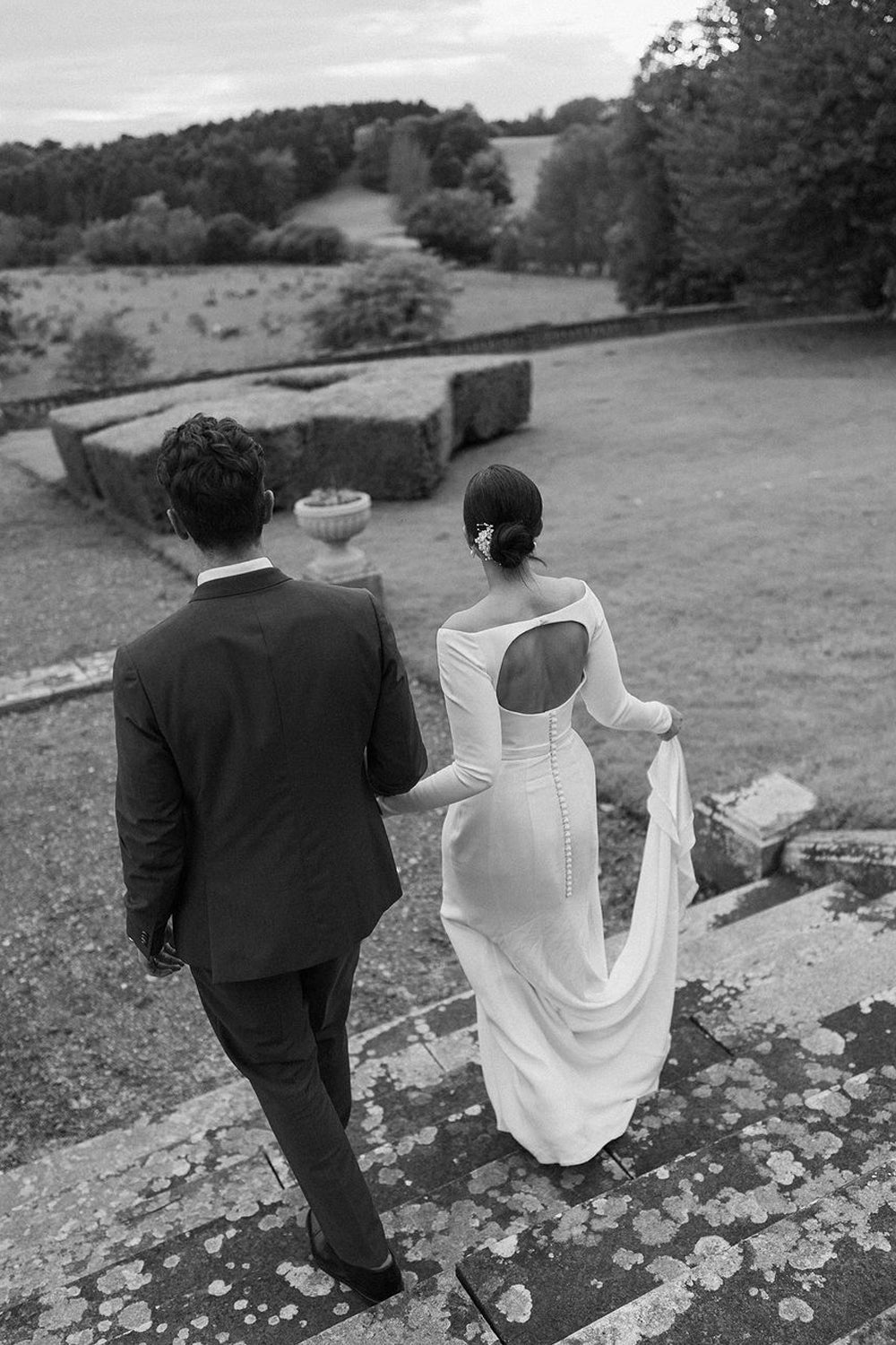 Mermaid Off the Shoulder Satin Long Wedding Dresses with Sleeves