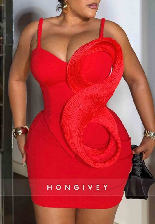 Red Regular Straps Sheath Crisscross Back Sleeveless Mini Homecoming Dresses