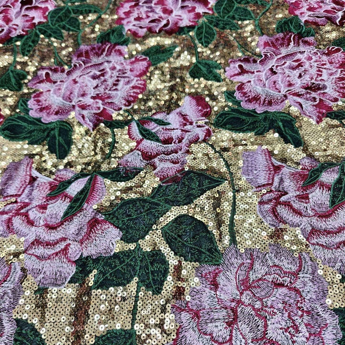 A-Line Floor Length 3/4 Sleeve Evening Gown Ball Gown with Overskirt Formal Dress Elegant Glittering Sparkle Half Sleeve Crew Neck Formal Wedding Satin Sequined with Slit Embroidery