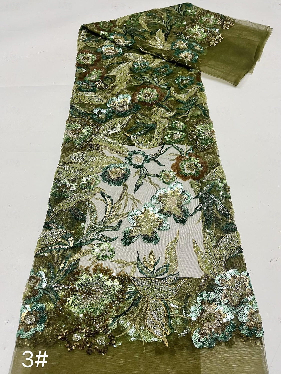 V-Neck Sleeveless Flowers Floral Print Mermaid Court Train Evening Dress