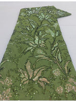 One Shoulder Sleeve Bow Mermaid Sequins Sparkle Flowers Mother of the Bride Dress