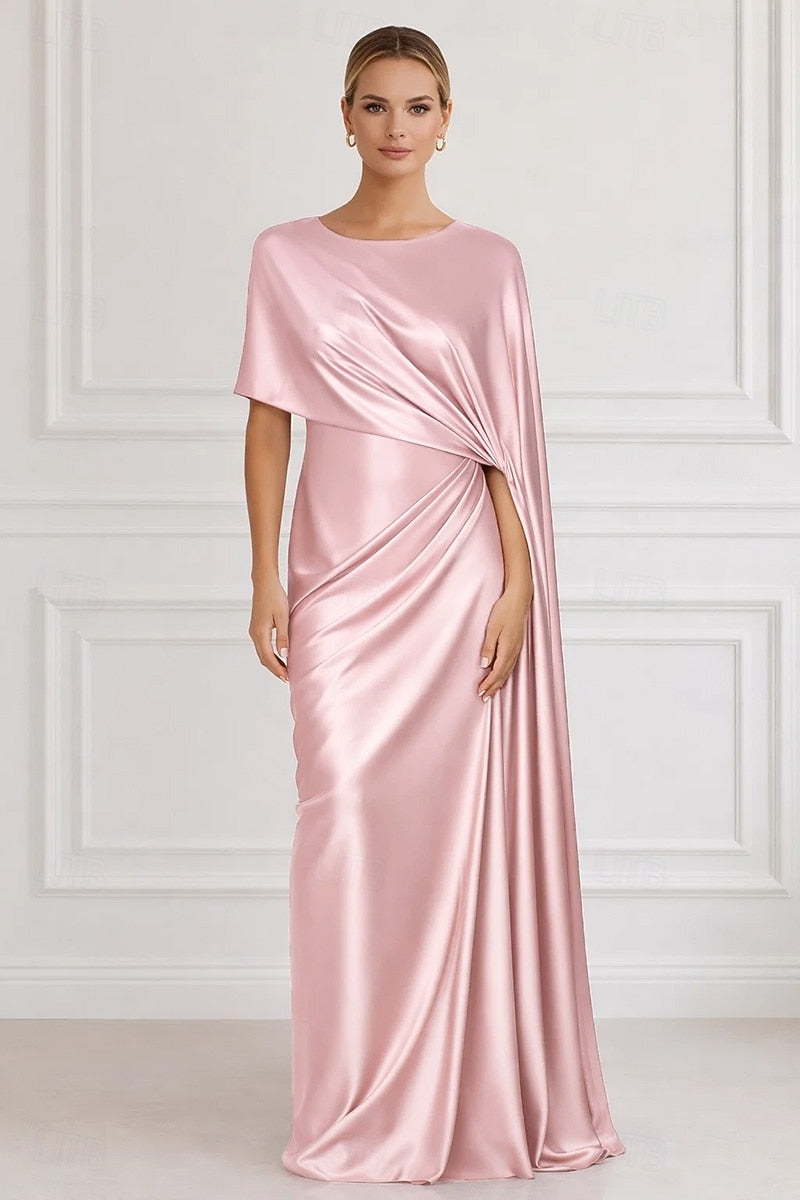 Ball Gown Sheath Column Sweep Brush Train Floor Length Evening Dress