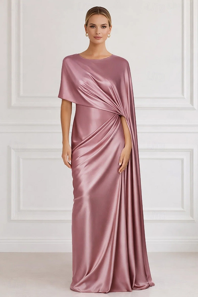 Ball Gown Sheath Column Sweep Brush Train Floor Length Evening Dress