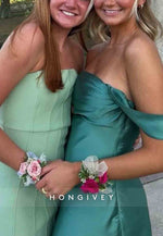 Chic Off the Shoulder Coral Pink Bodycon Satin Mini Homecoming Dress