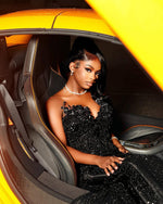 Sparkly Mermaid Sweetheart Sequined With Beads Formal Gowns Evening Maxi Prom Dress Bodycon For Women Party