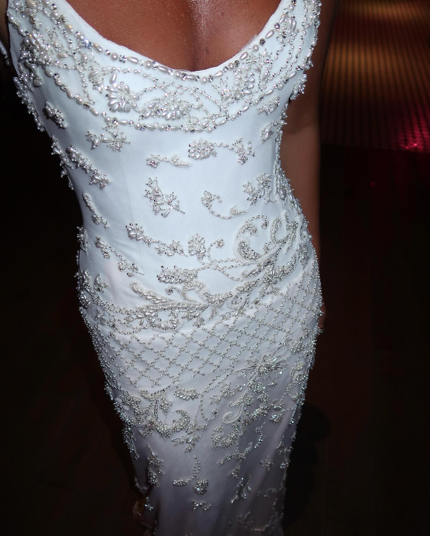 Spaghetti Straps Sleeveless Backless Applique Mermaid Prom Dress