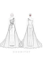 Sheath Evening Gown Champagne One Shoulder Satin Floor-Length Formal Dress