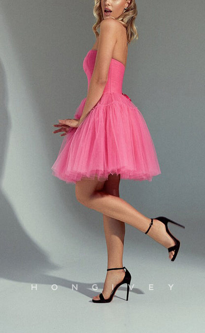 H1891 - Sexy/Qute A-Line Empire Strapless Ball Gown Short Party/Homecoming Dress