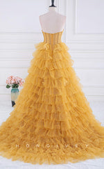 L2484 - Sexy Glitter Tulle A-Line Bateau Sleeveless Illusion Empire Sequined Party Prom Evening Dress