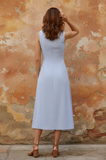 Scoop Chiffon Mother of the Bride Dresses with Jacket Tea-Length 3/4 Sleeves Lace