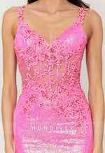 Shoulder Flower Glitter Mermaid Prom Dresses Sequined Formal Dress