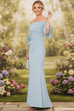 Mermaid Trumpet Floor Length Wedding Guest Dress Formal Dresses Evening Gown