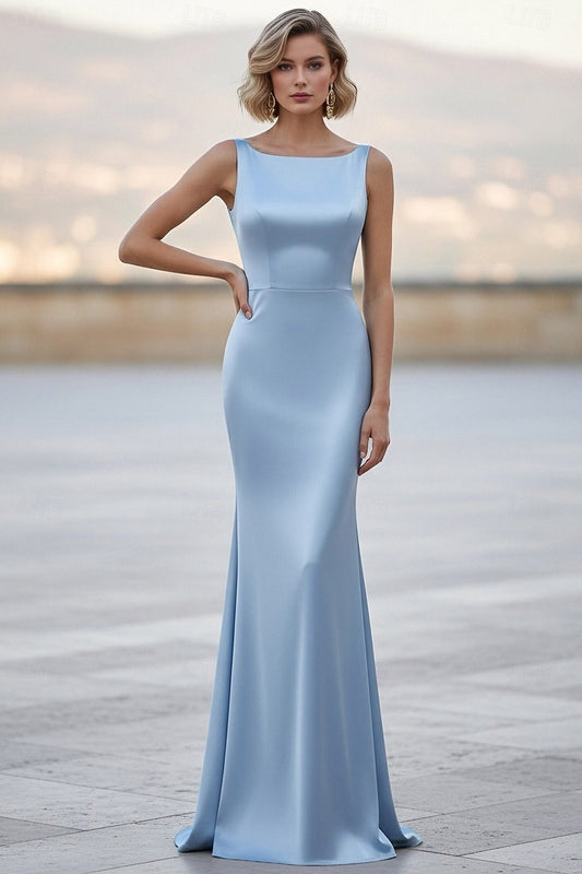 Mermaid Trumpet Sweep Brush Train Formal Dresses Evening Gown Evening Gown