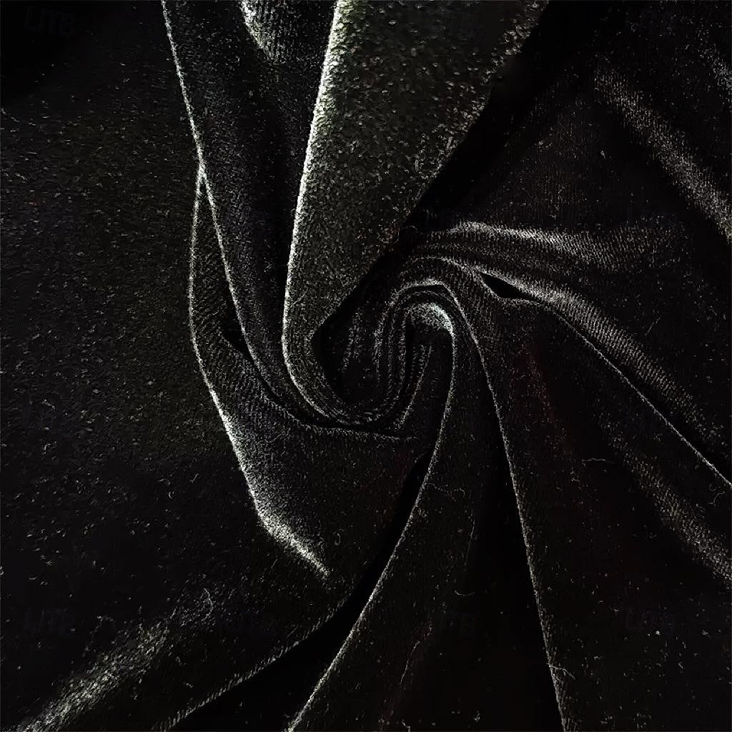 Trumpet Floor Length Half Sleeve Square Neck Sequined with Glitter Evening Gown