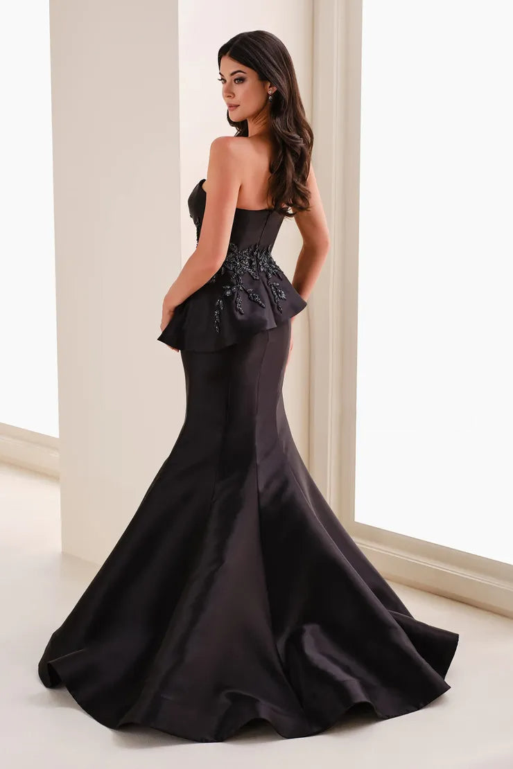 Sweetheart Sleeveless Sparkle Applique Sequins Mermaid Evening Dress