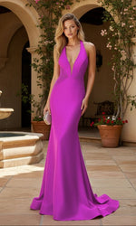 Long Prom Dress with Embroidery: PromGirl Exclusive