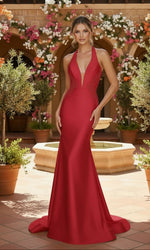 Long Prom Dress with Embroidery: PromGirl Exclusive