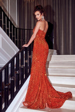 Portia and Scarlett PS23407 Long Strapless Sweetheart Prom Dress