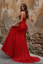 Sweetheart Cut Outs Sleeveless Mermaid Sequins Sparkle Prom Dress