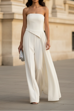 Strapless Sleeveless Jumpsuits/Rompers Wedding guest Dress