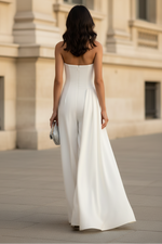 Strapless Sleeveless Jumpsuits/Rompers Wedding guest Dress
