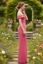 Sheath Column Floor Length Wedding Guest Dress Formal Dresses Evening Gown