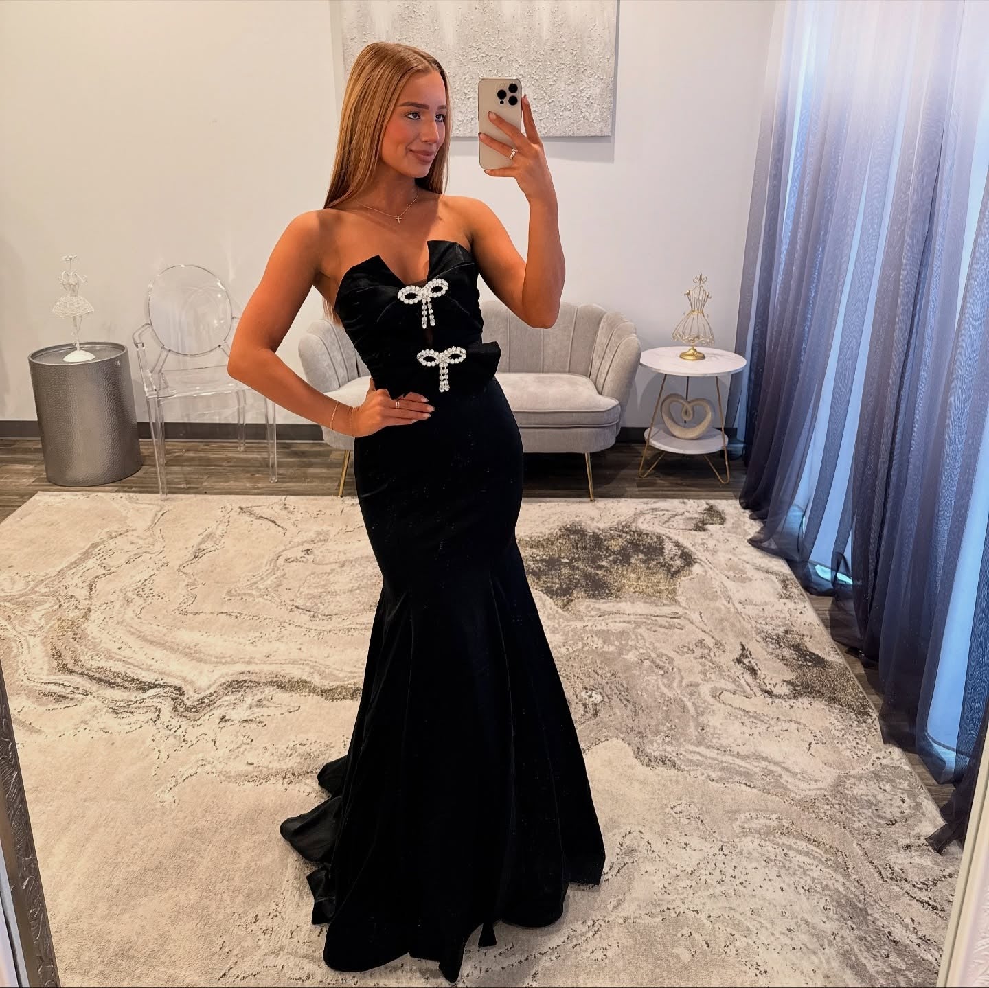 Mermaid Satin Sweetheart Prom Dresses Long Strapless Evening Party Gowns for Women