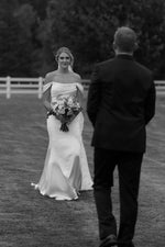 Romantic Mermaid Cowl Neck Wedding Dresses