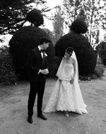 Attractive Long White Strapless Ball Gown Lace Wedding Dress