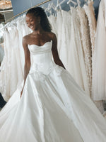 Strapless Sweetheart Corset Ball Gown Wedding Dress