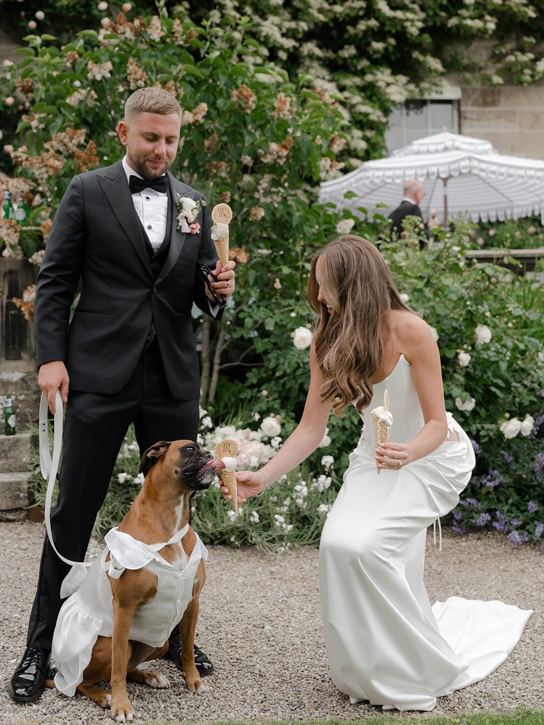 Strapless Satin Trumpet Wedding Dress with Train