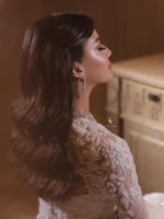 Lace Mermaid Wedding Dress with Long Sleeve Jacket