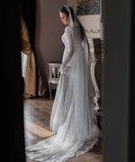 Long Sleeve Lace Mermaid Wedding Dress