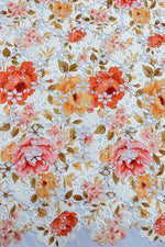 Strapless Floral Jacquard Fit-and-Flare Mini Dress