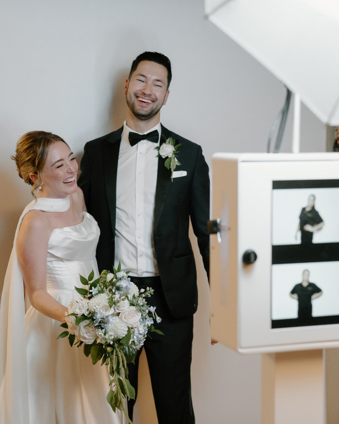 Strapless Satin A-Line Wedding Dress with Chapel Train