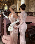 Lace Sweetheart Evening Gown with Bolero Jacket