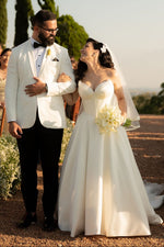 Corset Sweetheart Ball Gown Wedding Dress