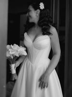 Corset Sweetheart Ball Gown Wedding Dress